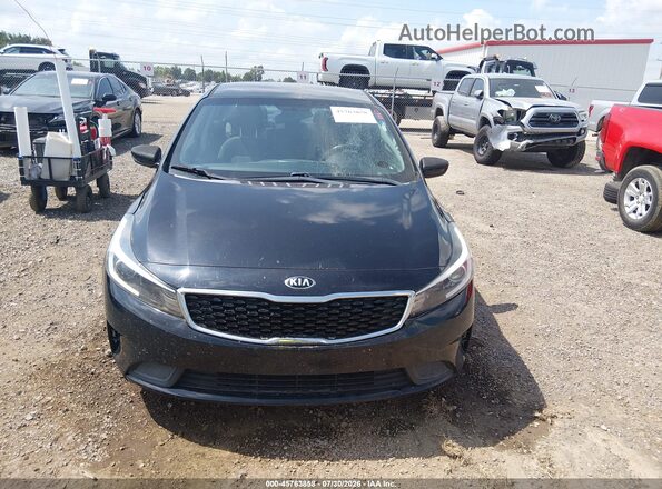 3KPFL4A76JE170831 2018 KIA FORTE Black Instrument cluster view