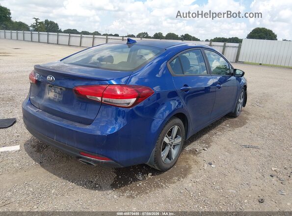 3KPFL4A76JE224936 2018 KIA FORTE Blue უკანა მარჯვენა