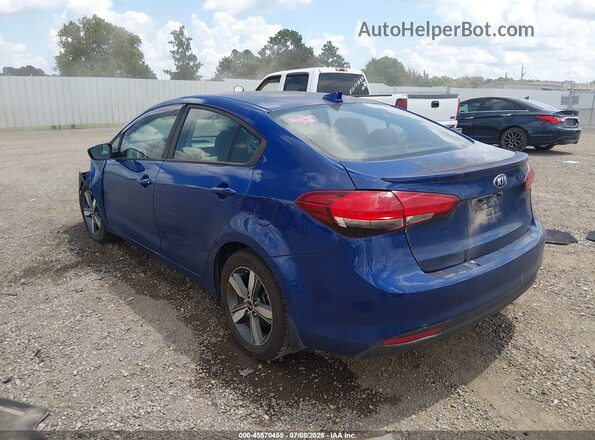 3KPFL4A76JE224936 2018 KIA FORTE Blue უკანა მარცხენა