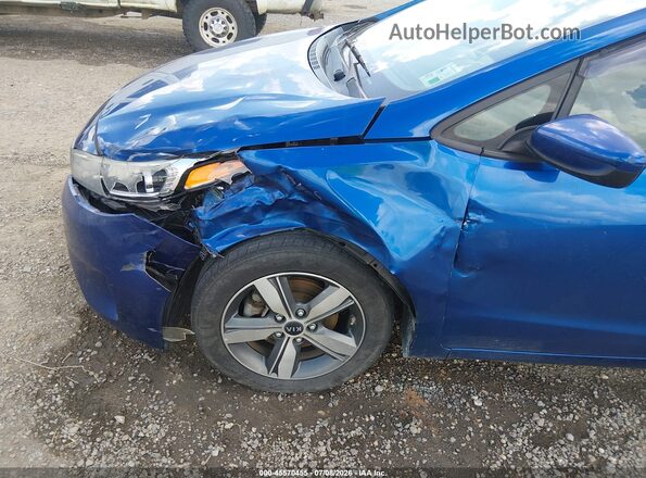 3KPFL4A76JE224936 2018 KIA FORTE Blue წინა ხედი