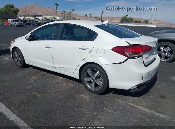 3KPFL4A76JE235533 2018 KIA FORTE White Задня ліва чверть