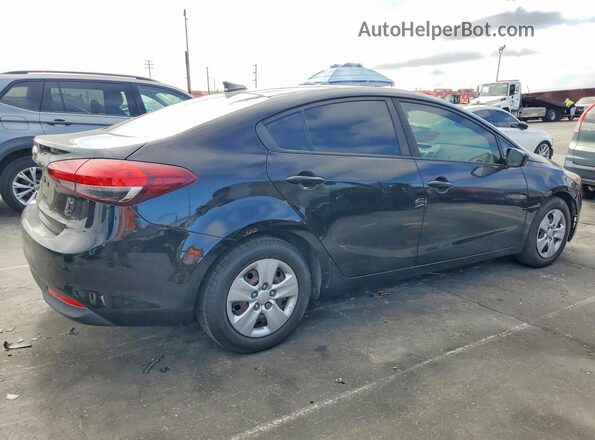 3KPFL4A76JE249173 2018 KIA FORTE Черный Задняя правая четверть