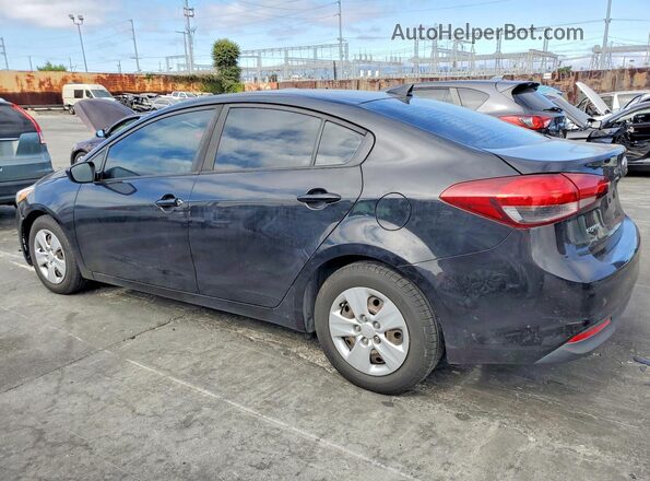 3KPFL4A76JE249173 2018 KIA FORTE Черный Задняя левая четверть
