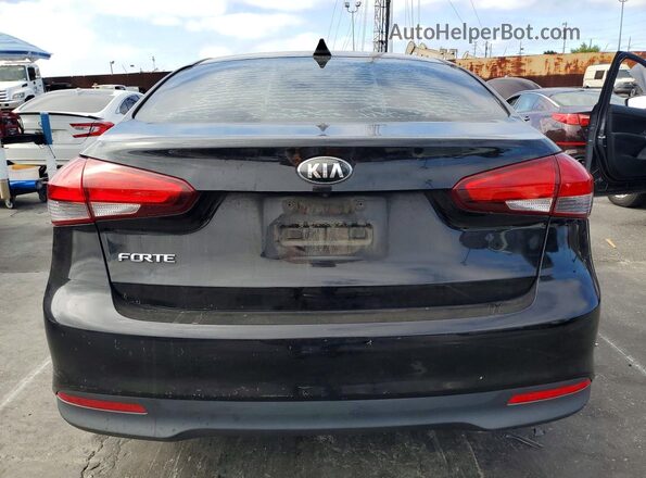 3KPFL4A76JE249173 2018 KIA FORTE Черный Вид сзади