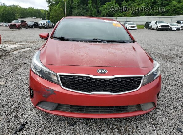 3KPFL4A77HE153854 2017 KIA FORTE Red Вид спереду