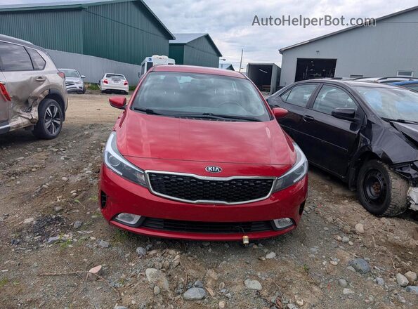3KPFL4A77JE207367 2018 KIA FORTE Red Vista frontal