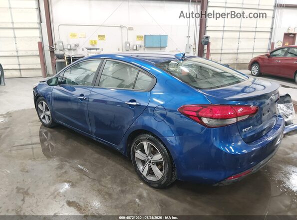3KPFL4A77JE213895 2018 KIA FORTE Синий Задняя левая четверть