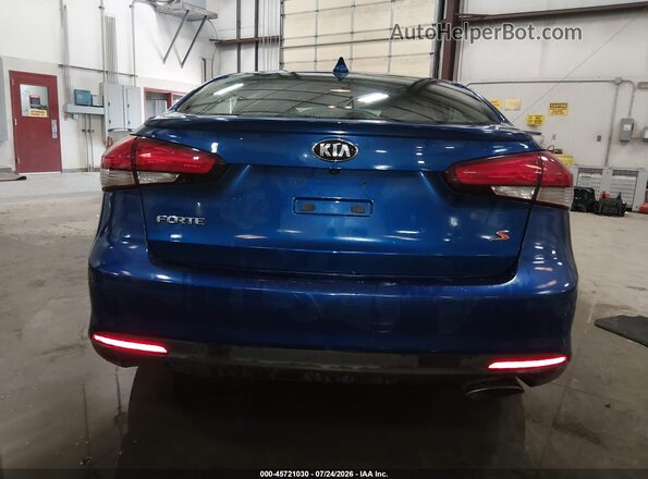 3KPFL4A77JE213895 2018 KIA FORTE Синий 