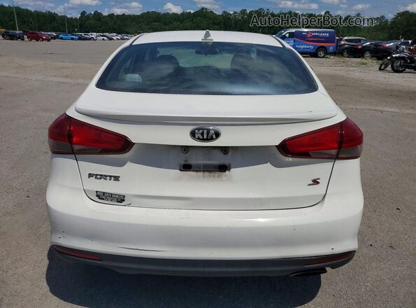 3KPFL4A78HE032816 2017 KIA FORTE White Вид ззаду
