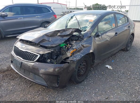 3KPFL4A78HE148792 2017 KIA FORTE Brown Передня ліва чверть