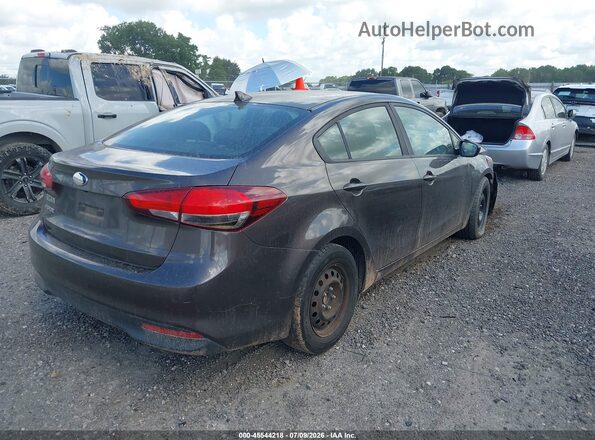 3KPFL4A78HE148792 2017 KIA FORTE Brown Задня права чверть