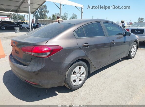 3KPFL4A78JE180809 2018 KIA FORTE Gray Trasero derecho