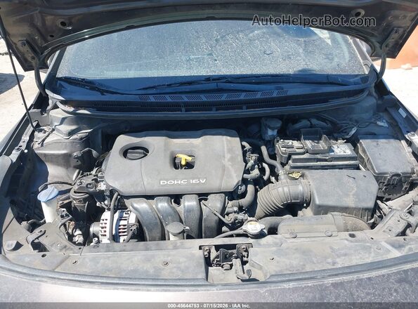 3KPFL4A78JE180809 2018 KIA FORTE Gray Vista trasera