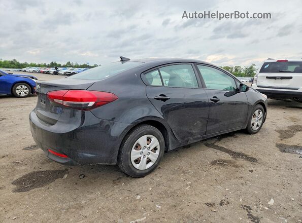 3KPFL4A78JE235002 2018 KIA FORTE Black Tył prawy