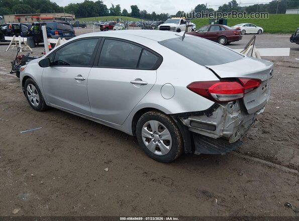 3KPFL4A79HE034882 2017 KIA FORTE Silver უკანა მარცხენა