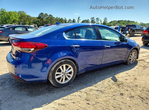 3KPFL4A79HE080261 2017 KIA FORTE Blue Rear right