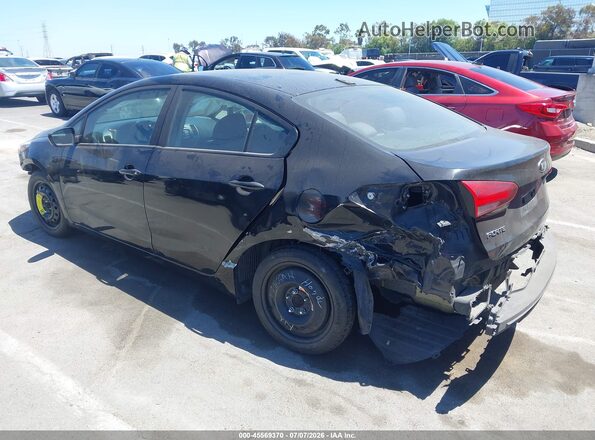 3KPFL4A79HE133136 2017 KIA FORTE Black Tył lewy