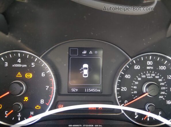 3KPFL4A79HE133136 2017 KIA FORTE Black Widok tylnych siedzeń