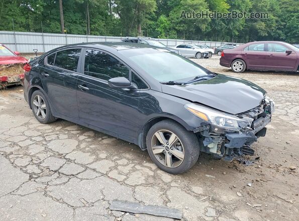 3KPFL4A79JE240564 2018 KIA FORTE Black Przód prawy
