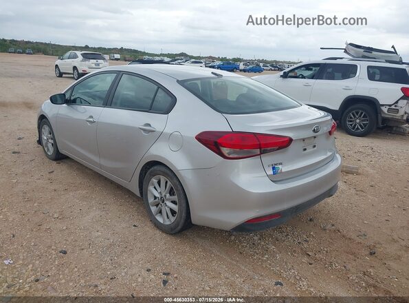 3KPFL4A7XHE014222 2017 KIA FORTE Silver Задня ліва чверть
