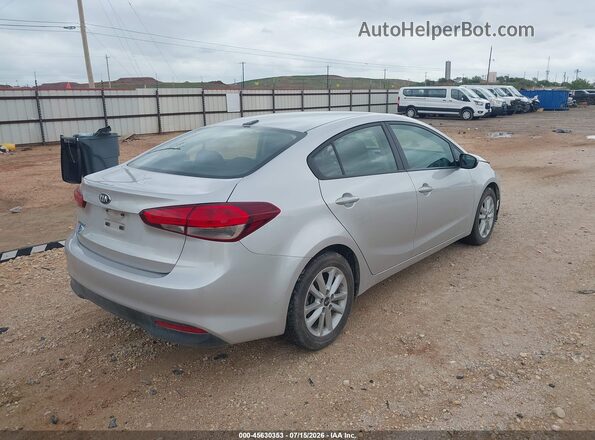 3KPFL4A7XHE014222 2017 KIA FORTE Silver Задня права чверть