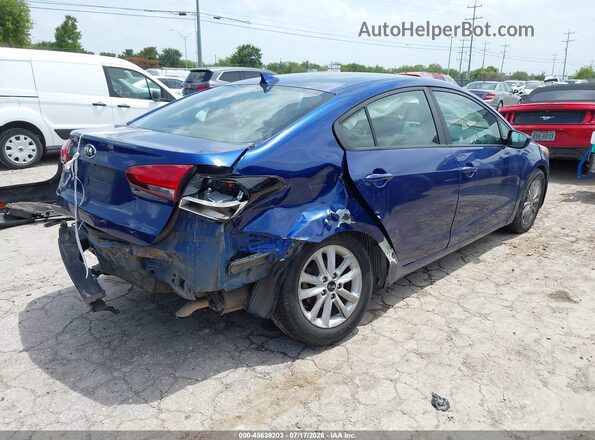 3KPFL4A7XHE015662 2017 KIA FORTE Blue Հետևի աջ