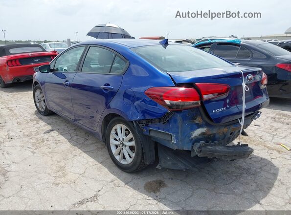 3KPFL4A7XHE015662 2017 KIA FORTE Blue Հետևի ձախ