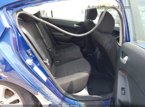 3KPFL4A7XHE015662 2017 KIA FORTE Blue VIN կոդի պիտակի տեսք
