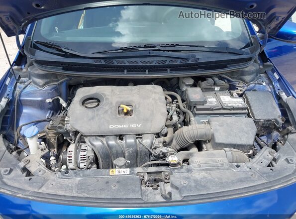 3KPFL4A7XHE015662 2017 KIA FORTE Blue Հետևի տեսք