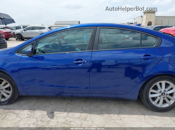 3KPFL4A7XHE015662 2017 KIA FORTE Blue 