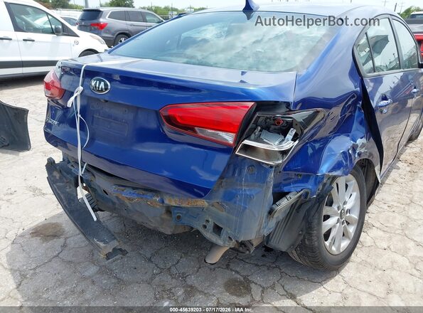 3KPFL4A7XHE015662 2017 KIA FORTE Blue Դիմացի տեսք