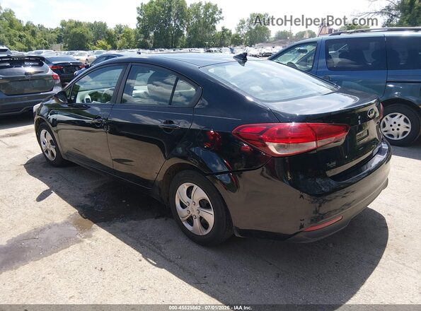 3KPFL4A7XHE072685 2017 KIA FORTE Black Tył lewy