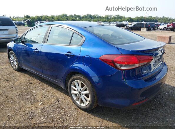 3KPFL4A7XHE087574 2017 KIA FORTE Blue Rear left