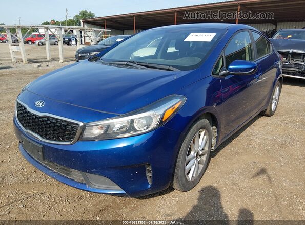 3KPFL4A7XHE087574 2017 KIA FORTE Blue Front left