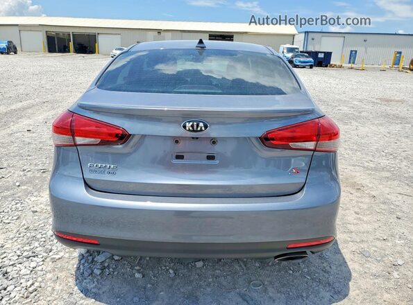 3KPFL4A7XHE098087 2017 KIA FORTE Charcoal Հետևի տեսք