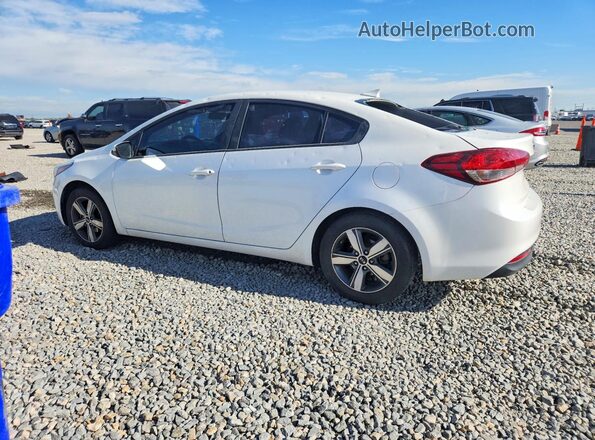 3KPFL4A7XJE269538 2018 KIA FORTE White Հետևի ձախ