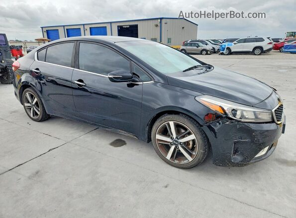 3KPFL4A80HE106979 2017 KIA FORTE Black Передня права чверть