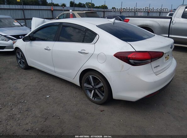 3KPFL4A85HE125687 2017 KIA FORTE White Tył lewy