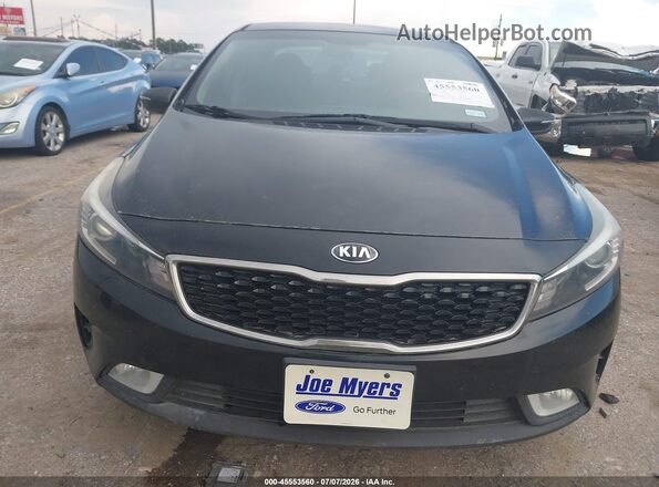 3KPFL4A86HE086897 2017 KIA FORTE Black Սարքավորումների վահանակի տեսք