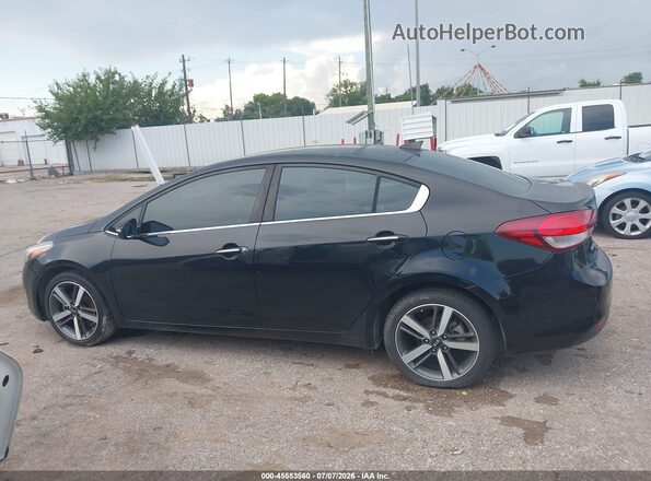 3KPFL4A86HE086897 2017 KIA FORTE Black Սալոնի 360 աստիճան տեսք