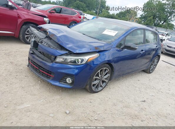 3KPFN5A36JE193233 2018 KIA FORTE Blue Przód lewy