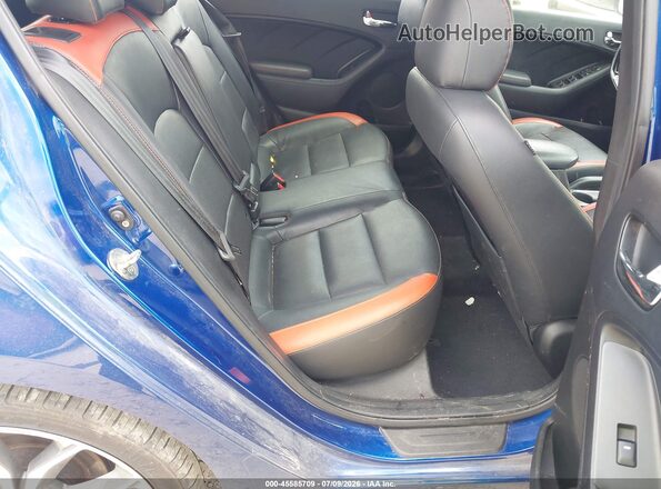 3KPFN5A36JE193233 2018 KIA FORTE Blue Widok naklejki z numerem VIN
