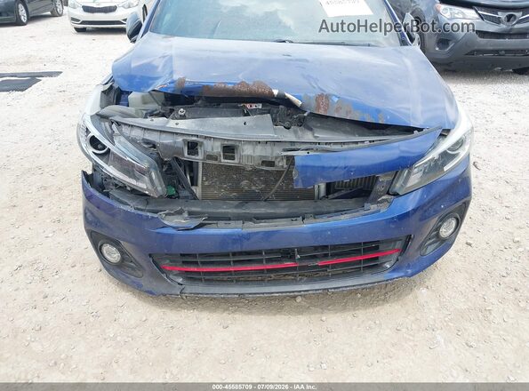 3KPFN5A36JE193233 2018 KIA FORTE Blue Widok z przodu