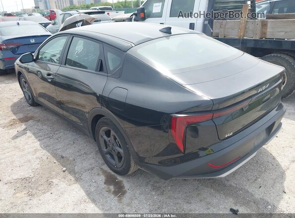 3KPFT4DE0SE035713 2025 KIA K4 Black Rear left
