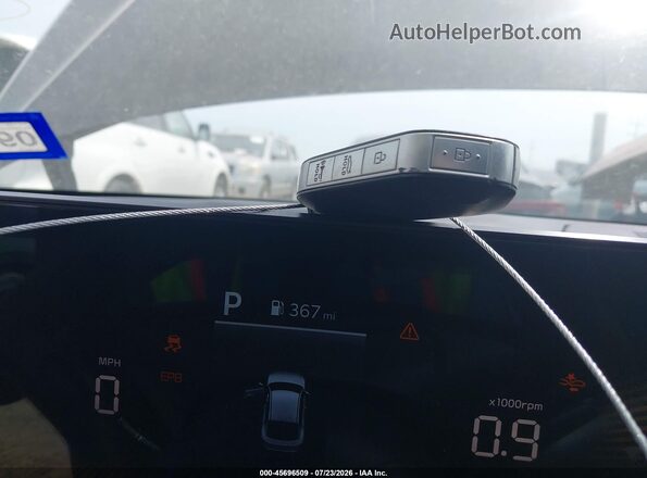 3KPFT4DE0SE035713 2025 KIA K4 Black Dashboard view