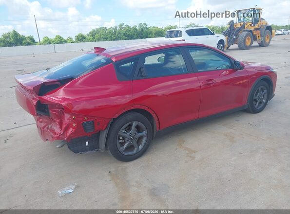 3KPFT4DE0SE046534 2025 KIA K4 Красный Задняя правая четверть