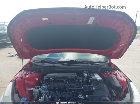 3KPFT4DE0SE046534 2025 KIA K4 Красный Вид сзади