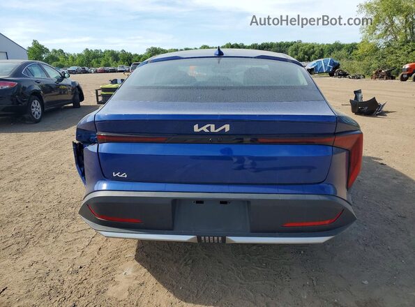 3KPFT4DE0SE249925 2025 KIA K4 Синий Вид сзади