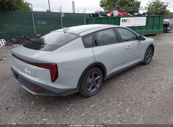 3KPFT4DE0TE309302 2026 KIA K4 Gray უკანა მარჯვენა