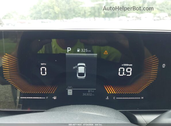 3KPFT4DE1SE014286 2025 KIA K4 White Widok tylnych siedzeń